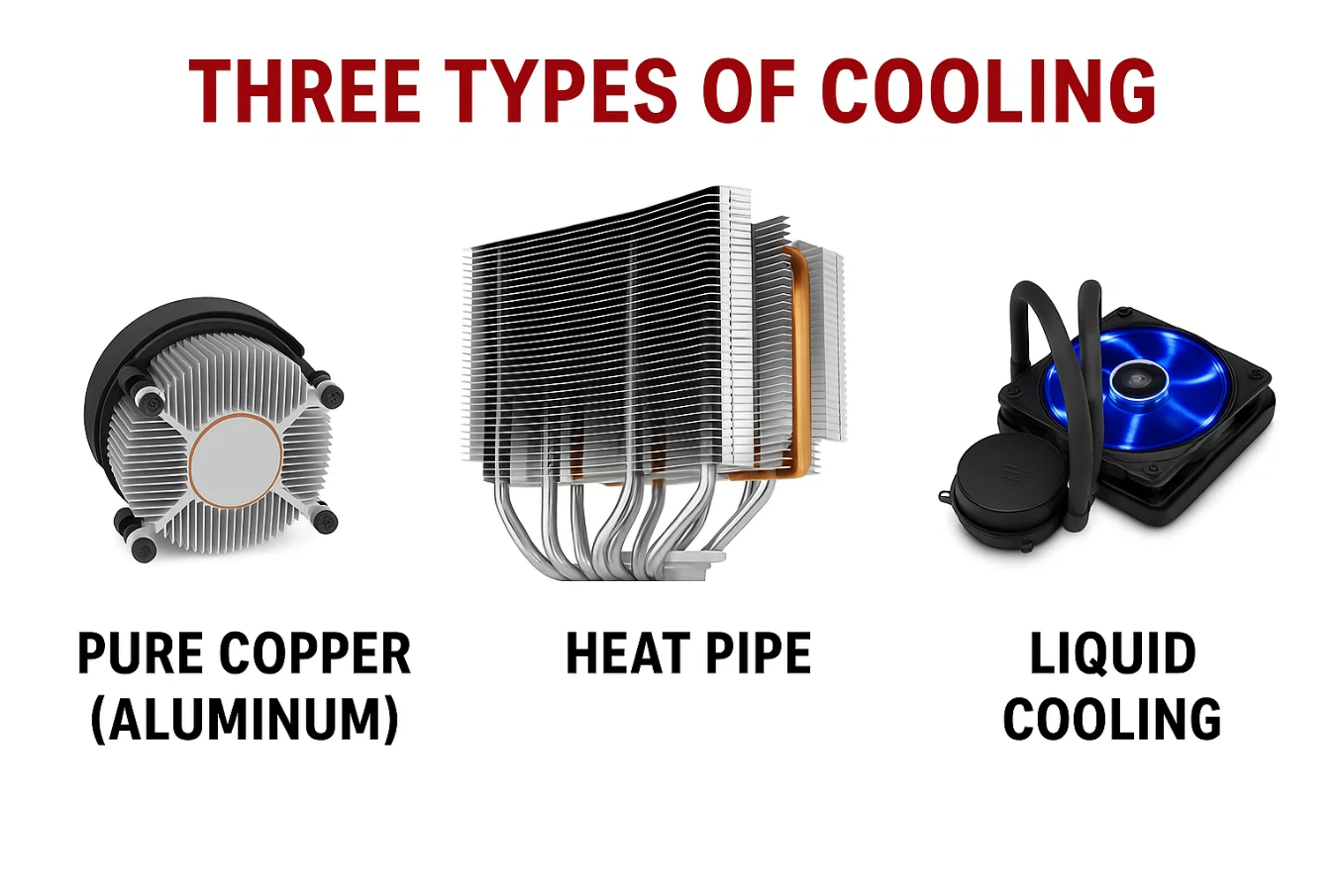 Three Types of Heat Conduction Methods