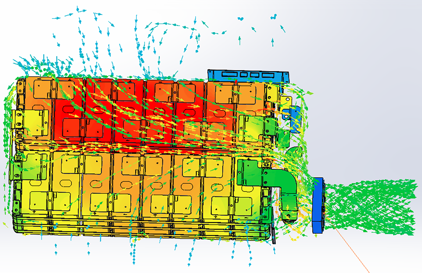 Airflow Field Distribution a