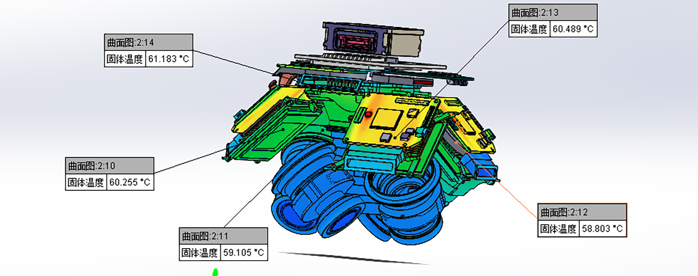 op6000 Cooling Simulation Result