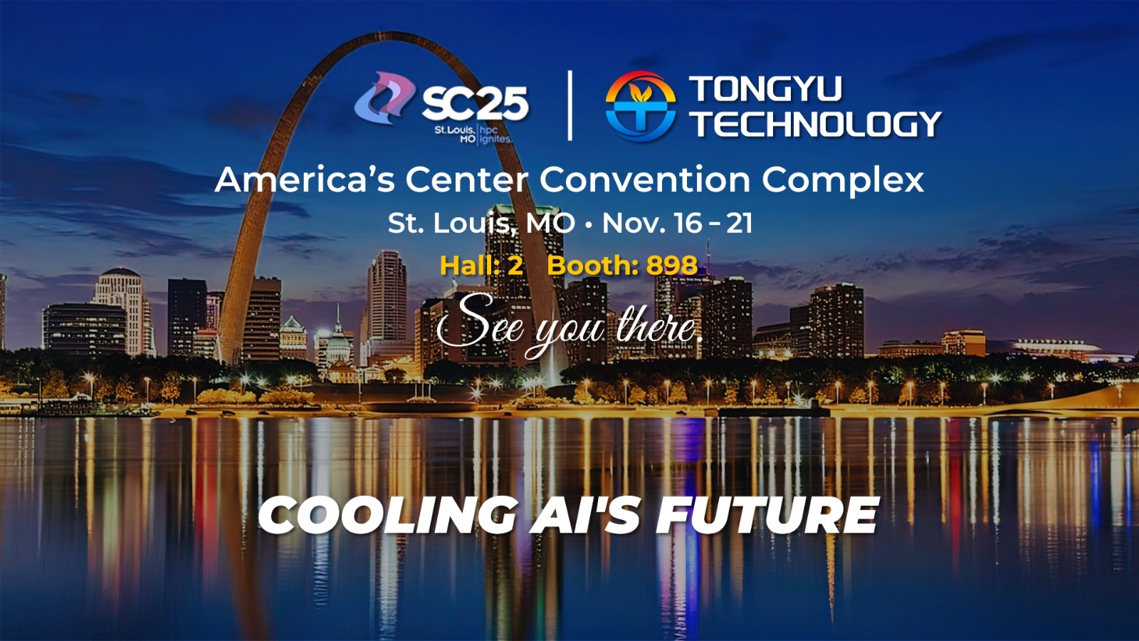 See You at SC25 — Cooling AI’s Future